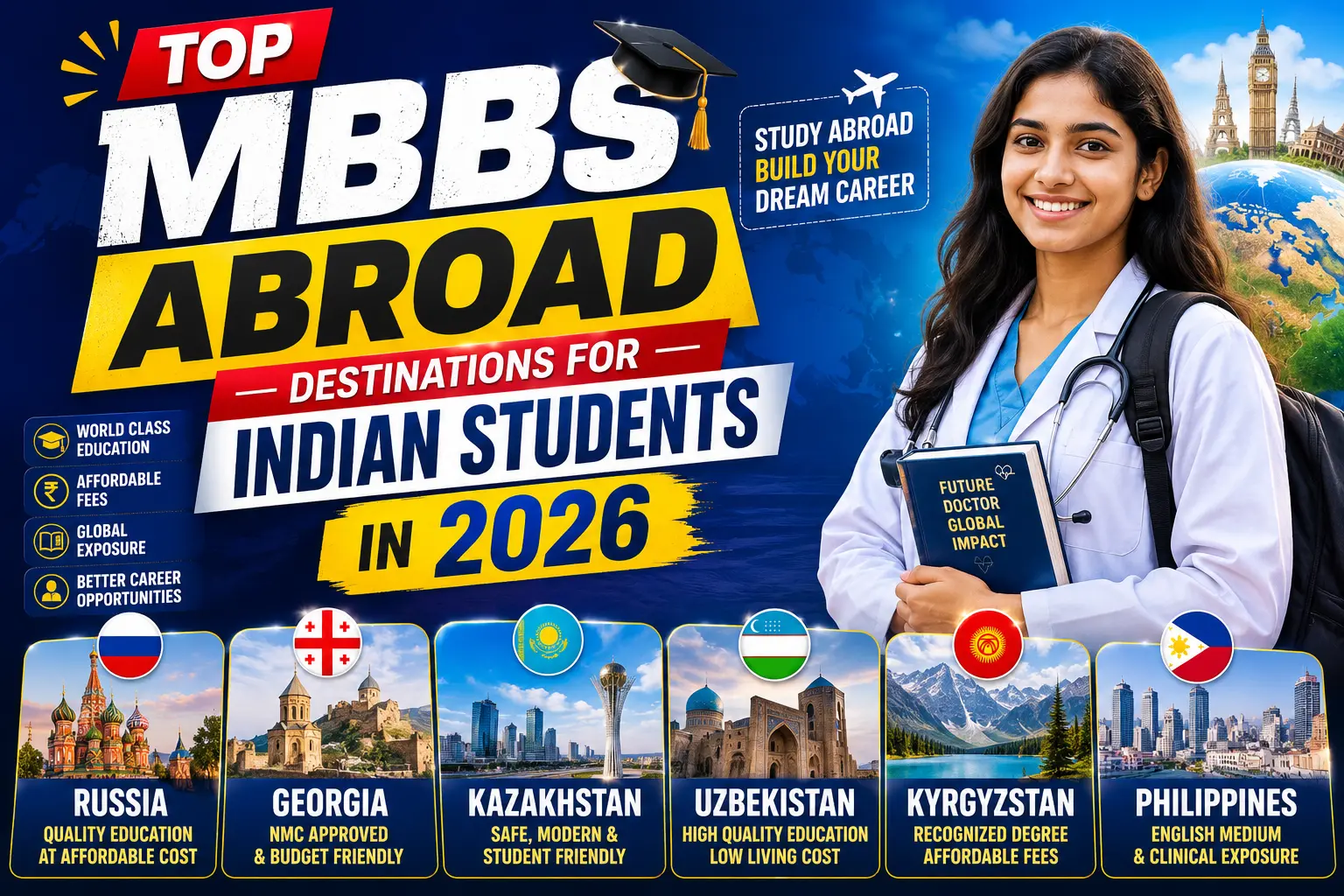 Top MBBS Abroad Destinations for Indian Students in 2026 | Best ...