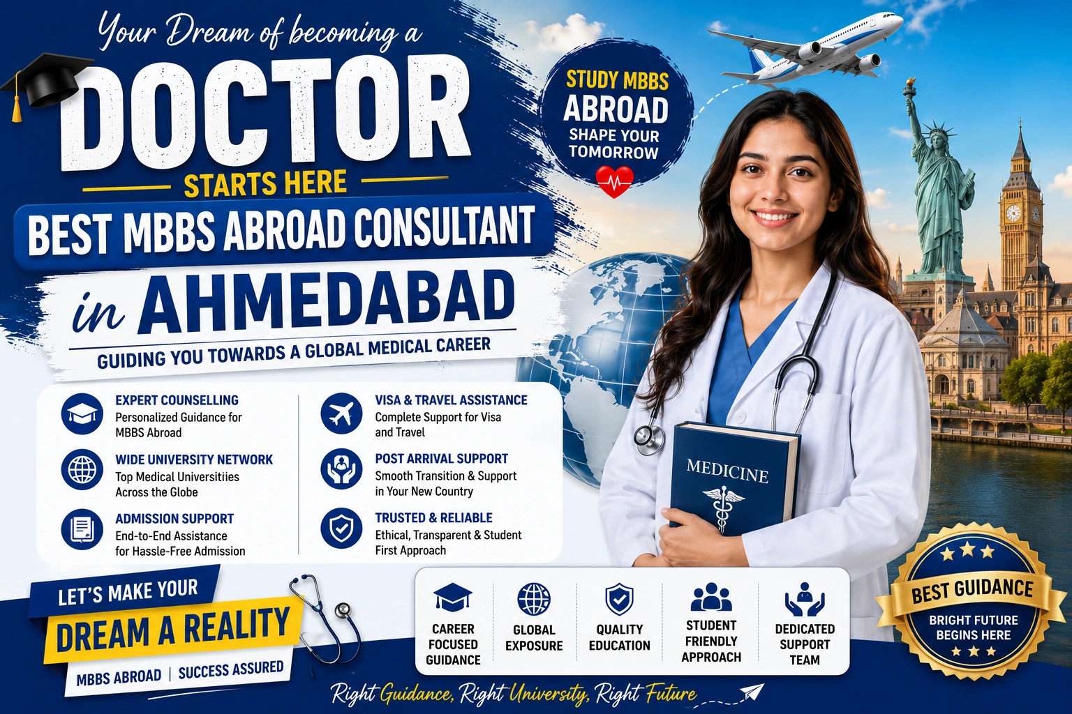 Best MBBS Abroad Consultant in Ahmedabad