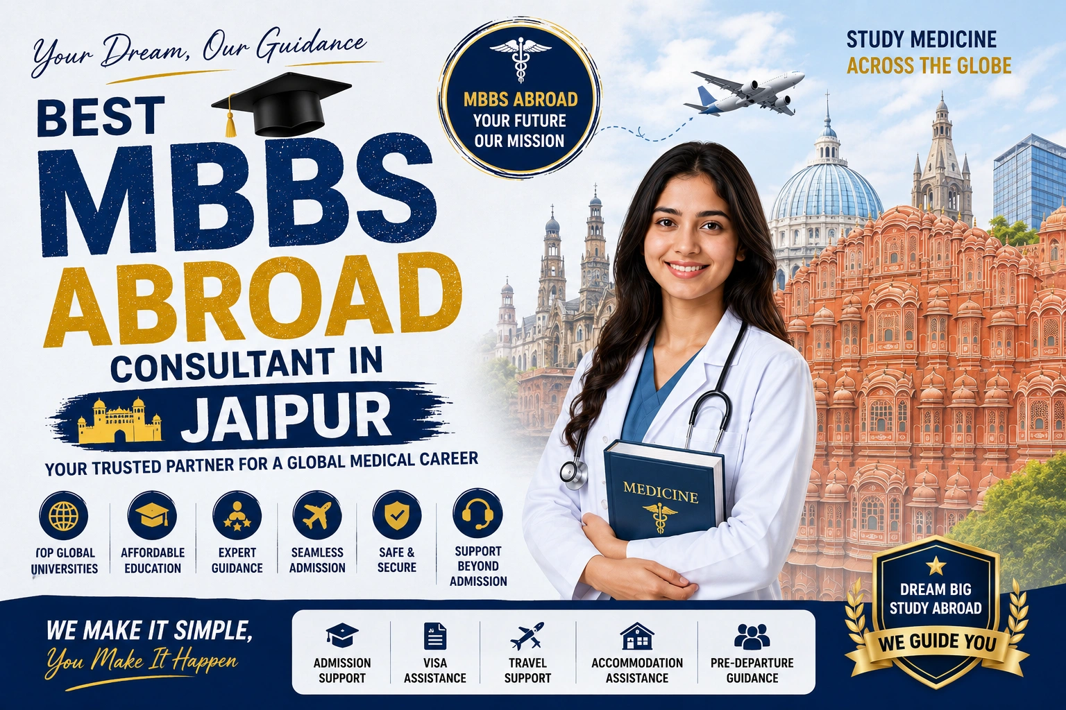 Best MBBS Abroad Consultant in Jaipur