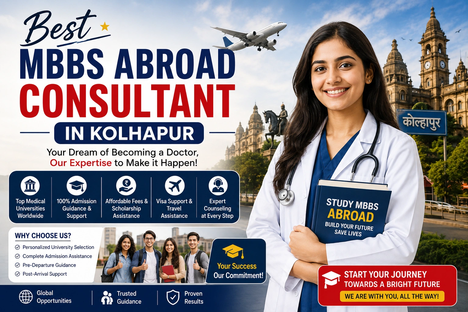 Best MBBS Abroad Consultant in Kolhapur