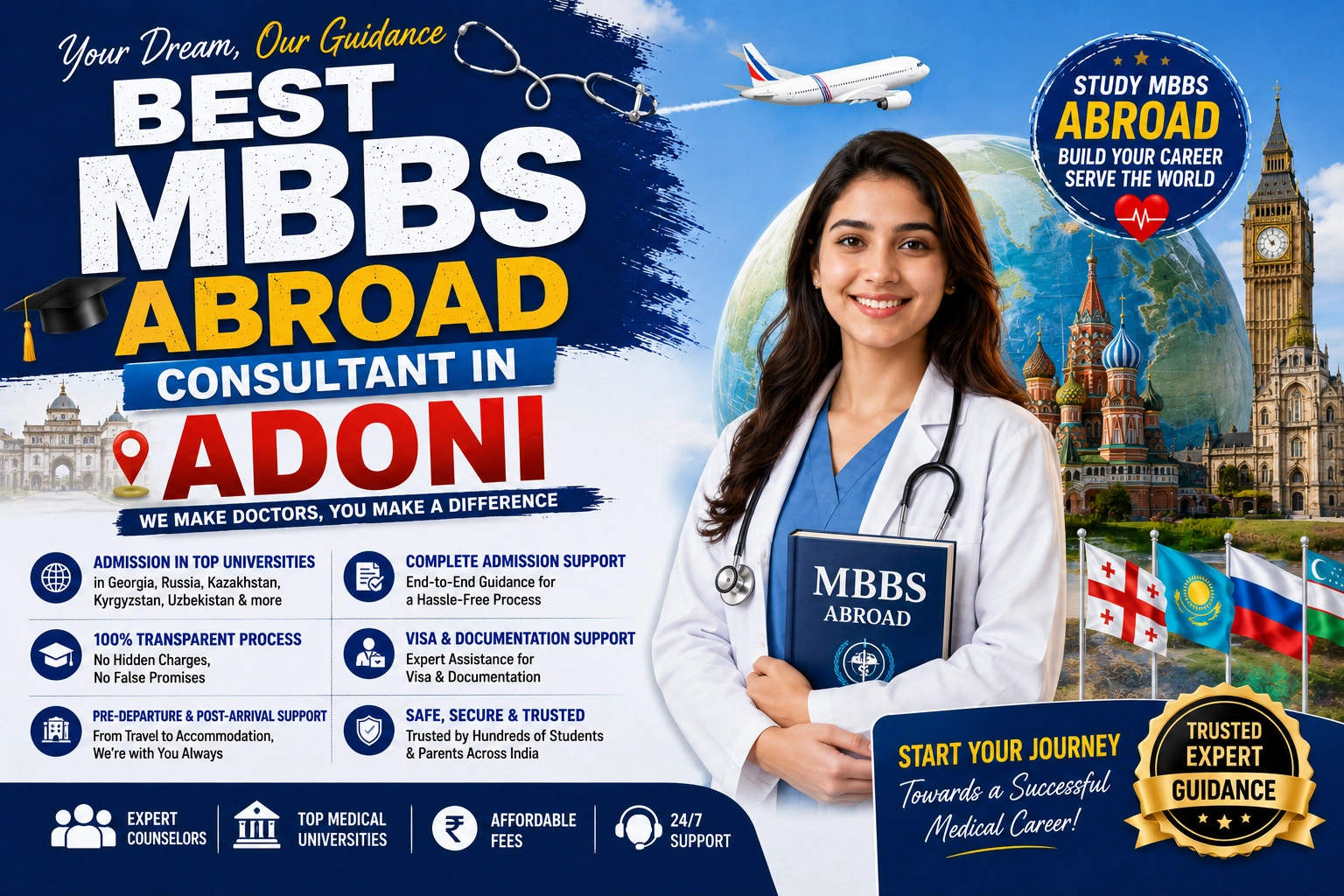 Best MBBS Abroad Consultant in Adoni