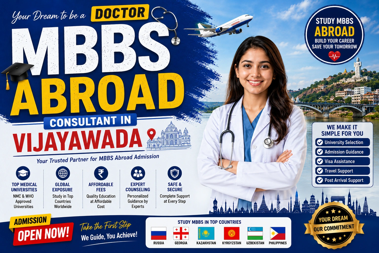 Best MBBS Abroad Consultant in Vijayawada 