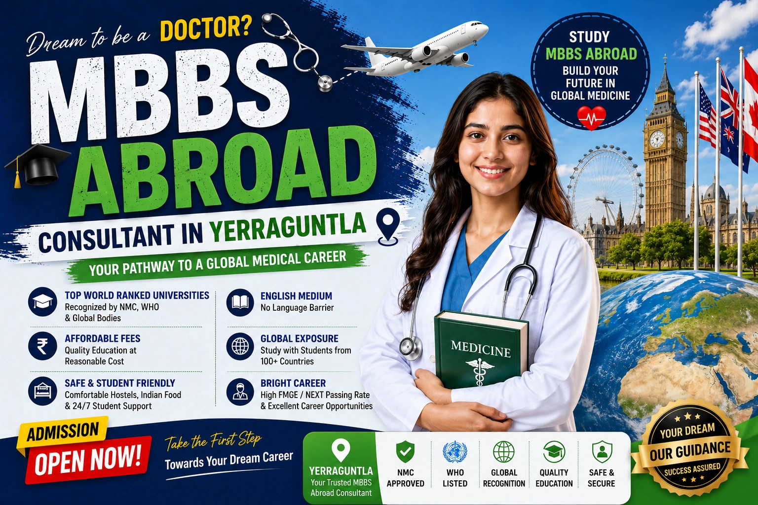 Best MBBS Abroad Consultant in Yerraguntla