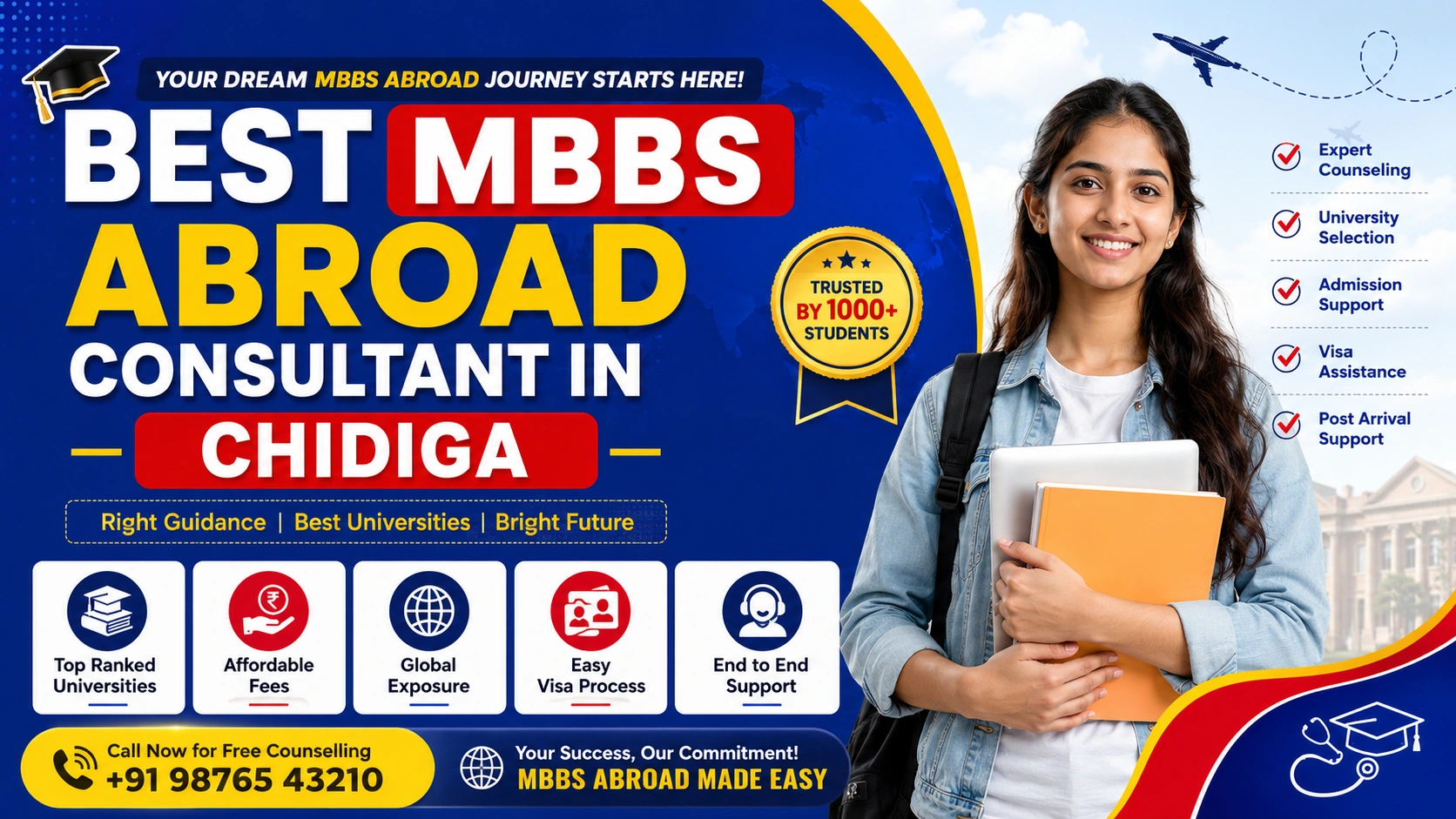 Best MBBS Abroad Consultant in Chidiga