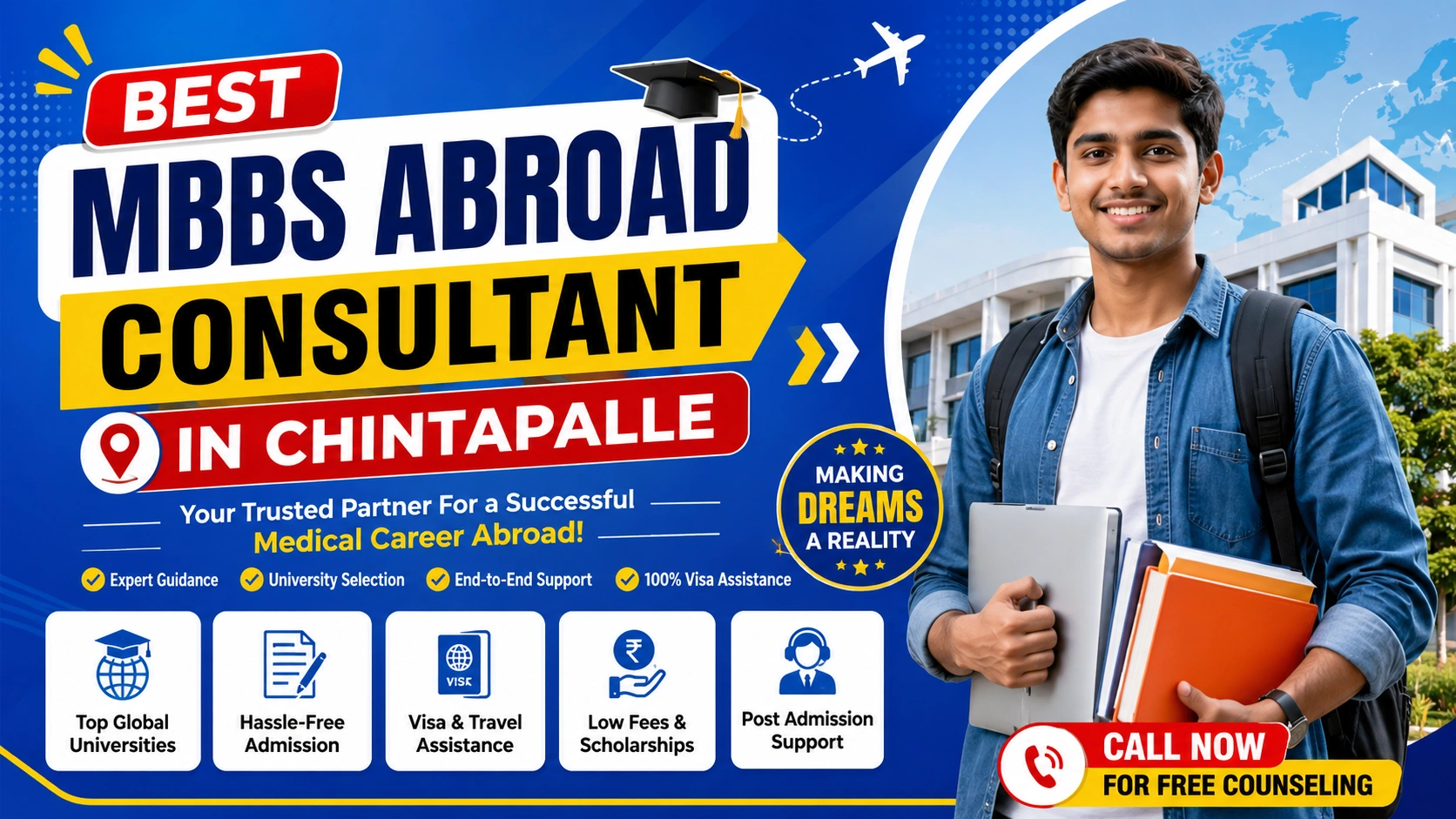 Best MBBS Abroad Consultant in Chintapalle
