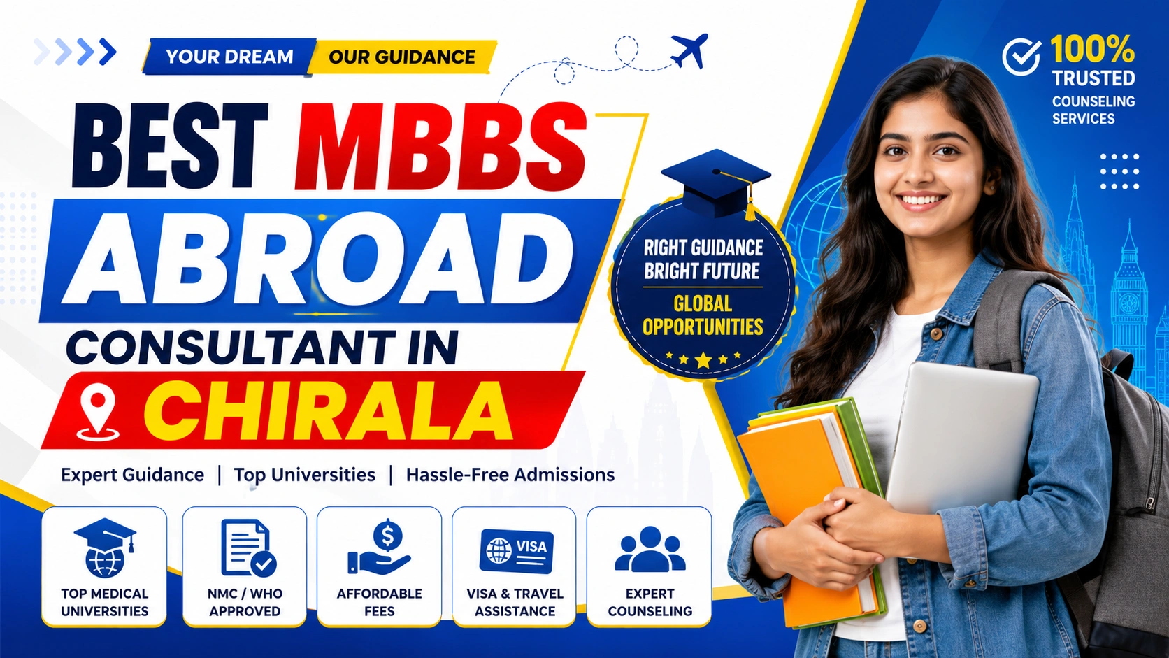 Best MBBS Abroad Consultant in Chirala