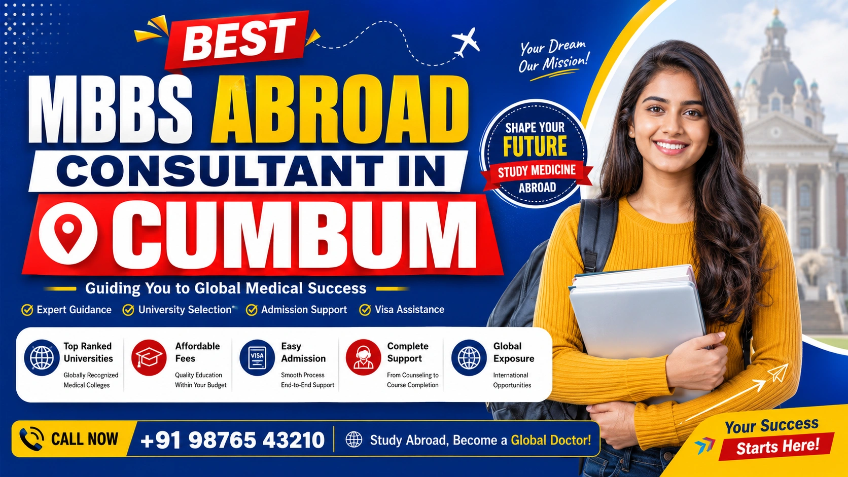 Best MBBS Abroad Consultants in Cumbum