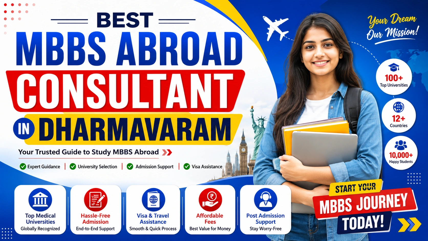 Best MBBS Abroad Consultant in Dharmavaram 