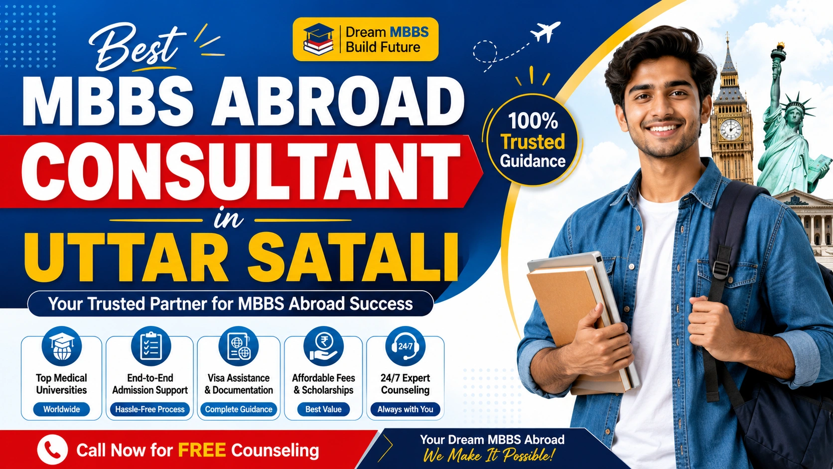 Best MBBS Abroad Consultant in Uttar Satali