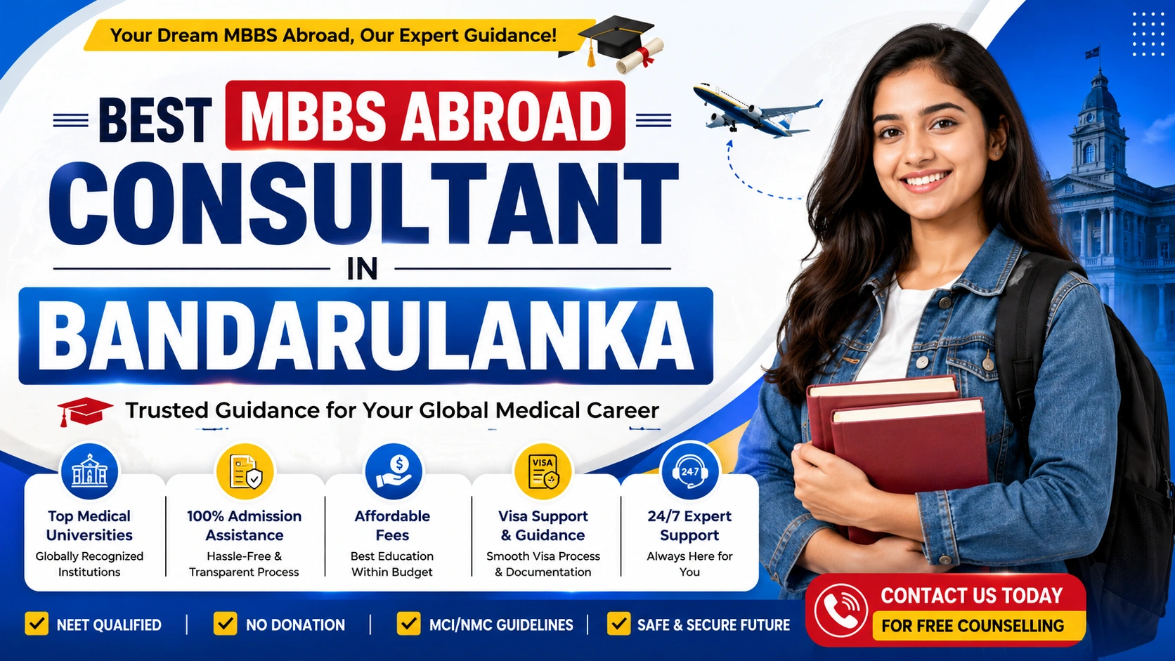 Best MBBS Abroad Consultant in Bandarulanka