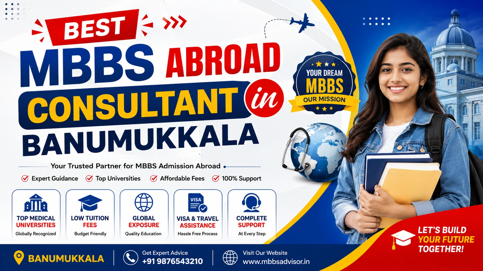 Best MBBS Abroad Consultant in Banumukkala