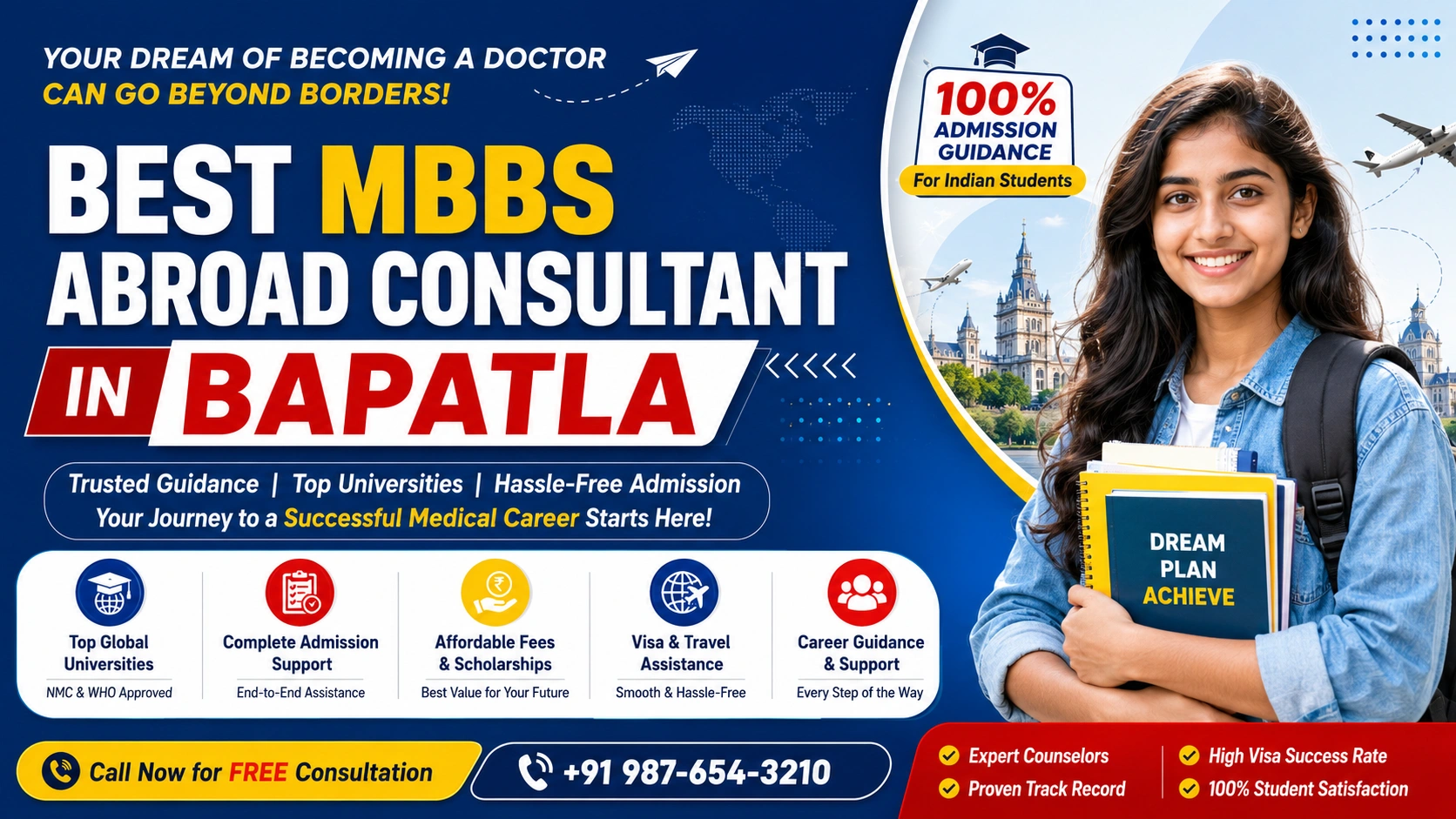 Best MBBS Abroad Consultant in Bapatla