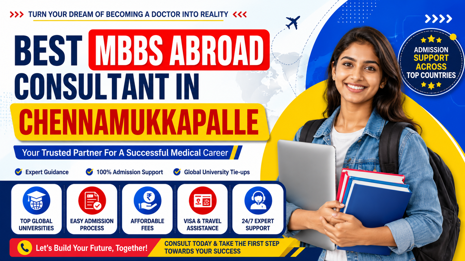 Best MBBS Abroad Consultant in Chennamukkapalle