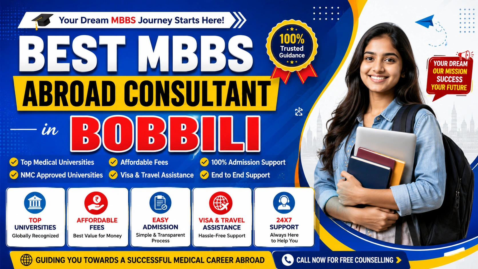 Best MBBS Abroad Consultant in Bobbili