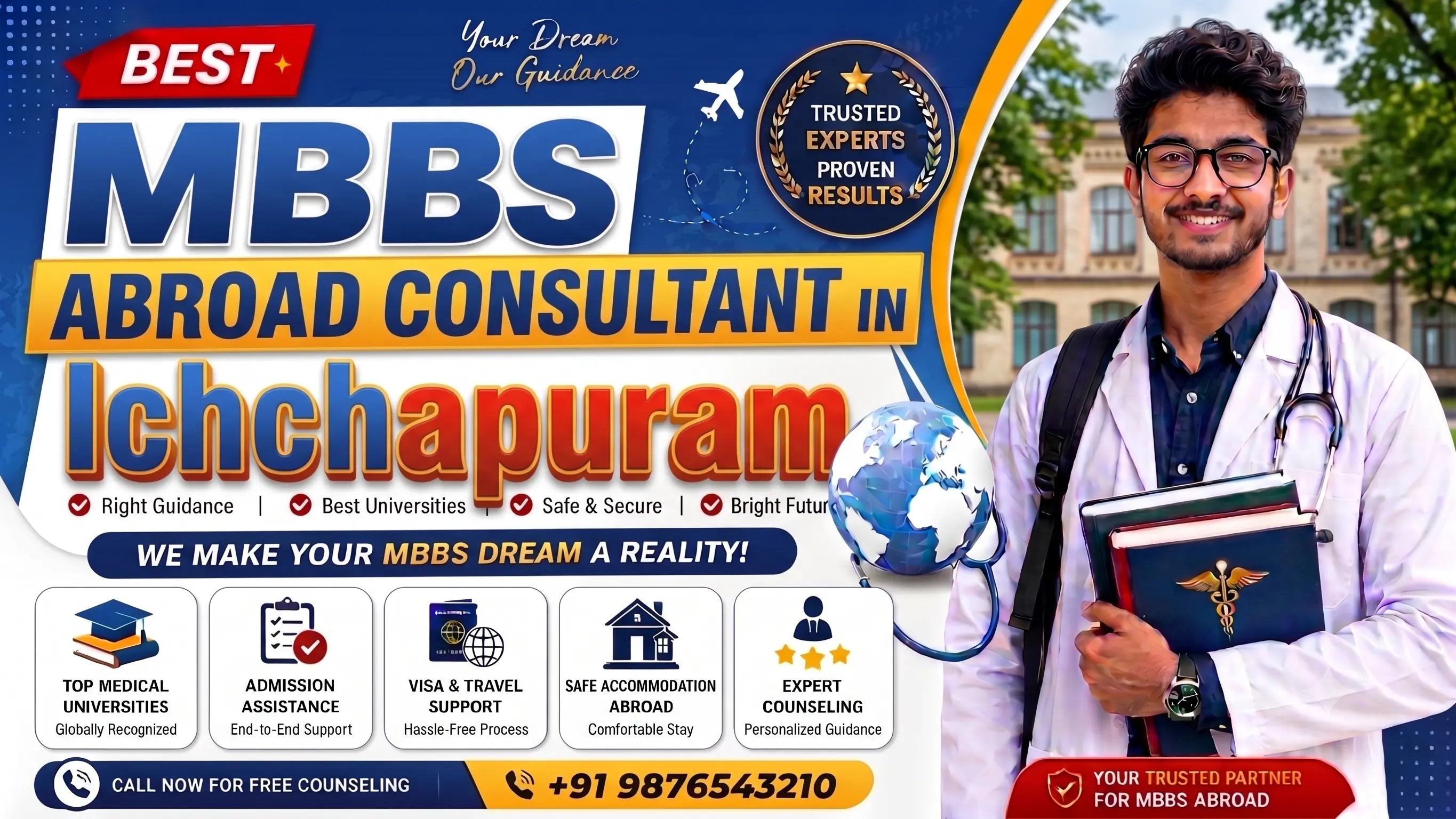Best MBBS Abroad Consultant in Ichchapuram