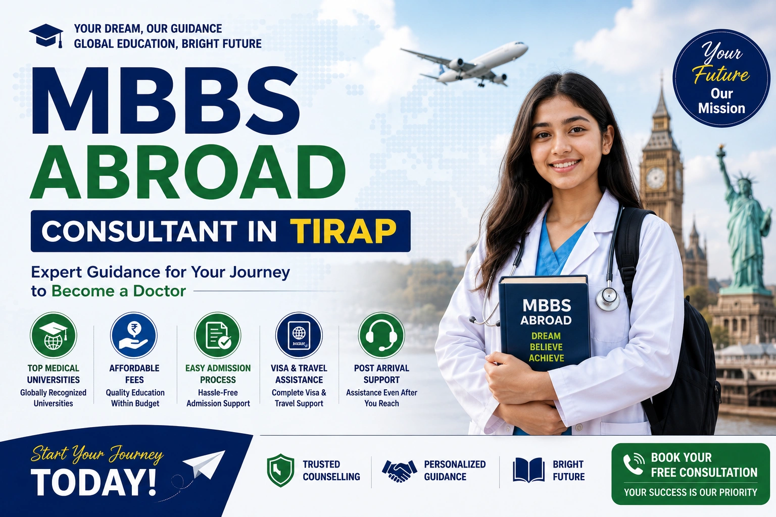 MBBS Abroad Consultant in Tirap