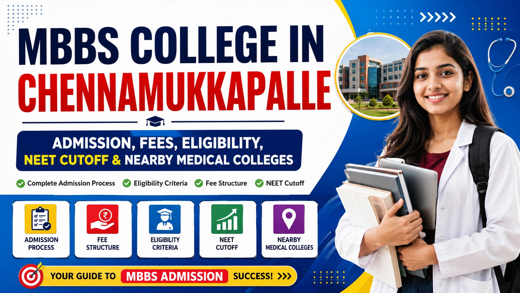MBBS College in Chennamukkapalle: Admission, Fees, Eligibility, NEET Cutoff & Nearby Medical Colleges