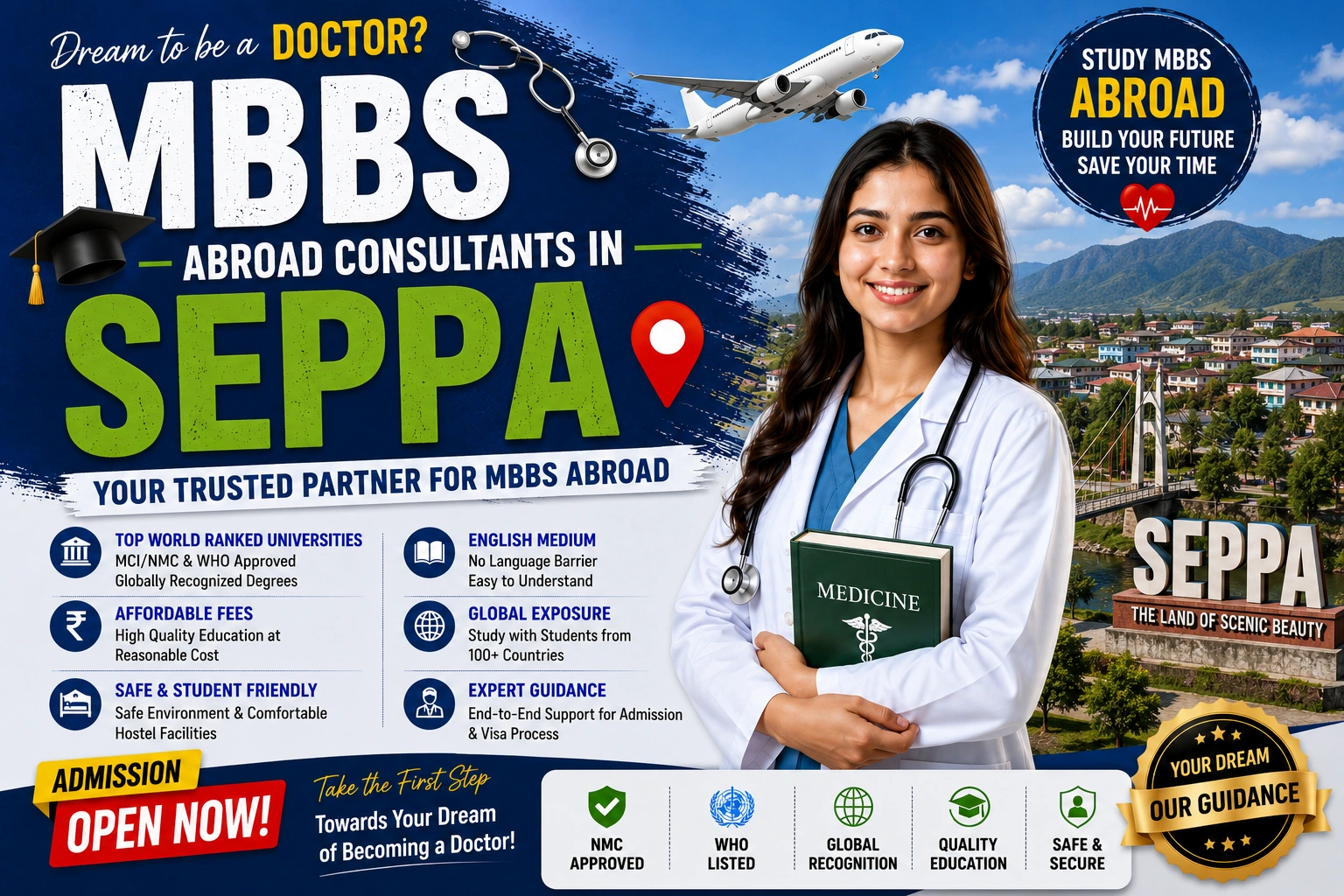MBBS Abroad Consultant in Seppa