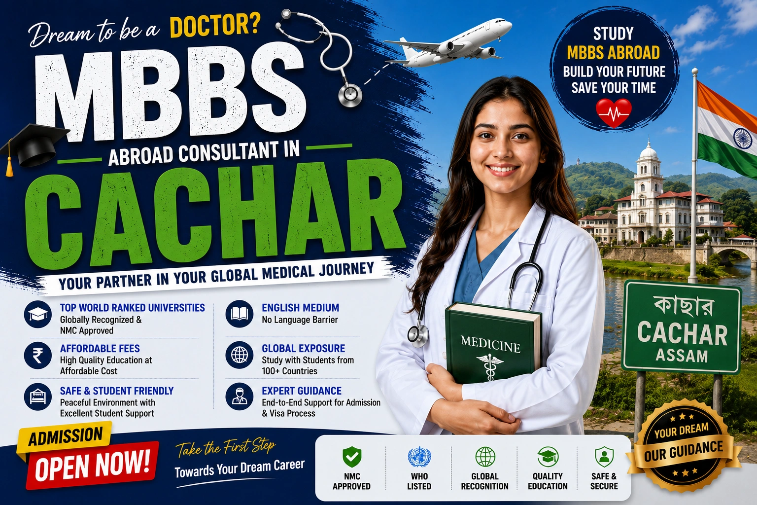MBBS Abroad Consultant in Cachar 