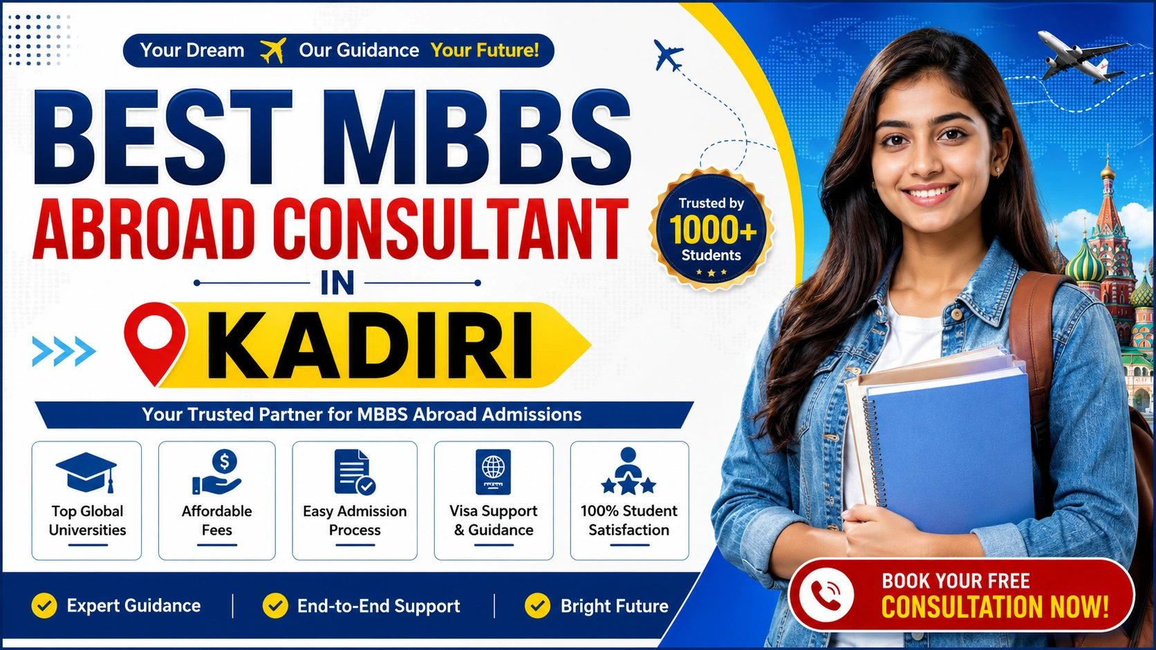 Best MBBS Abroad Consultant in Kadiri