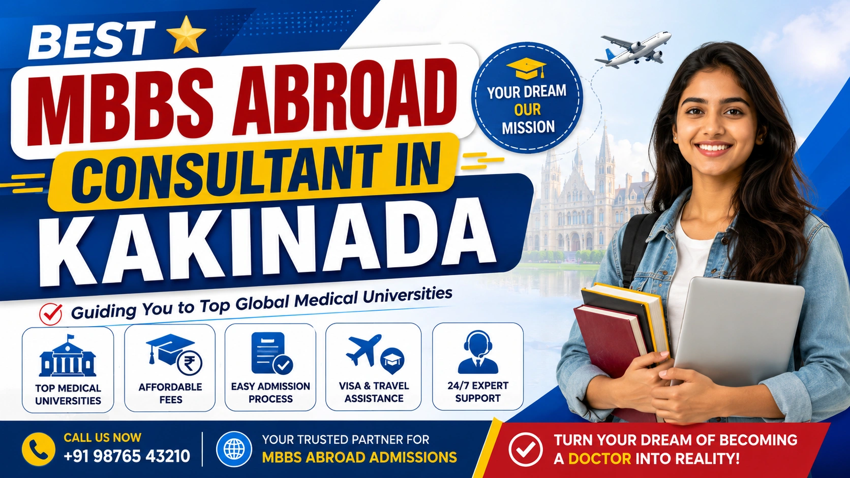 Best MBBS Abroad Consultant in Kakinada