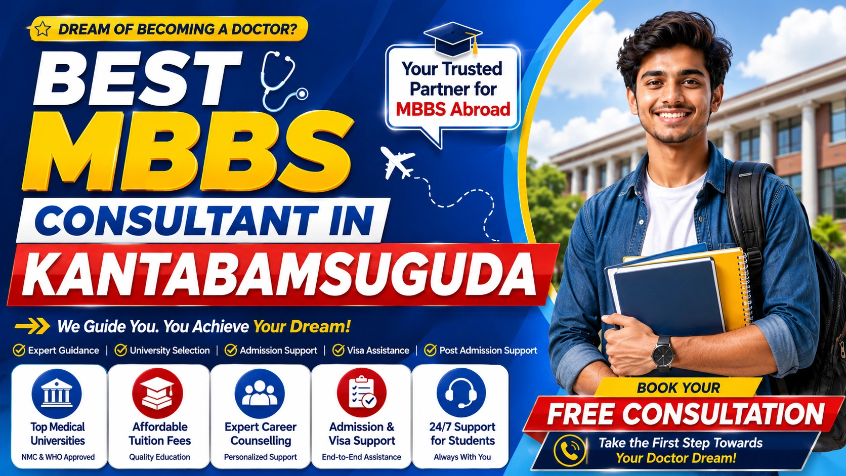 MBBS Abroad Consultant in Kantabamsuguda