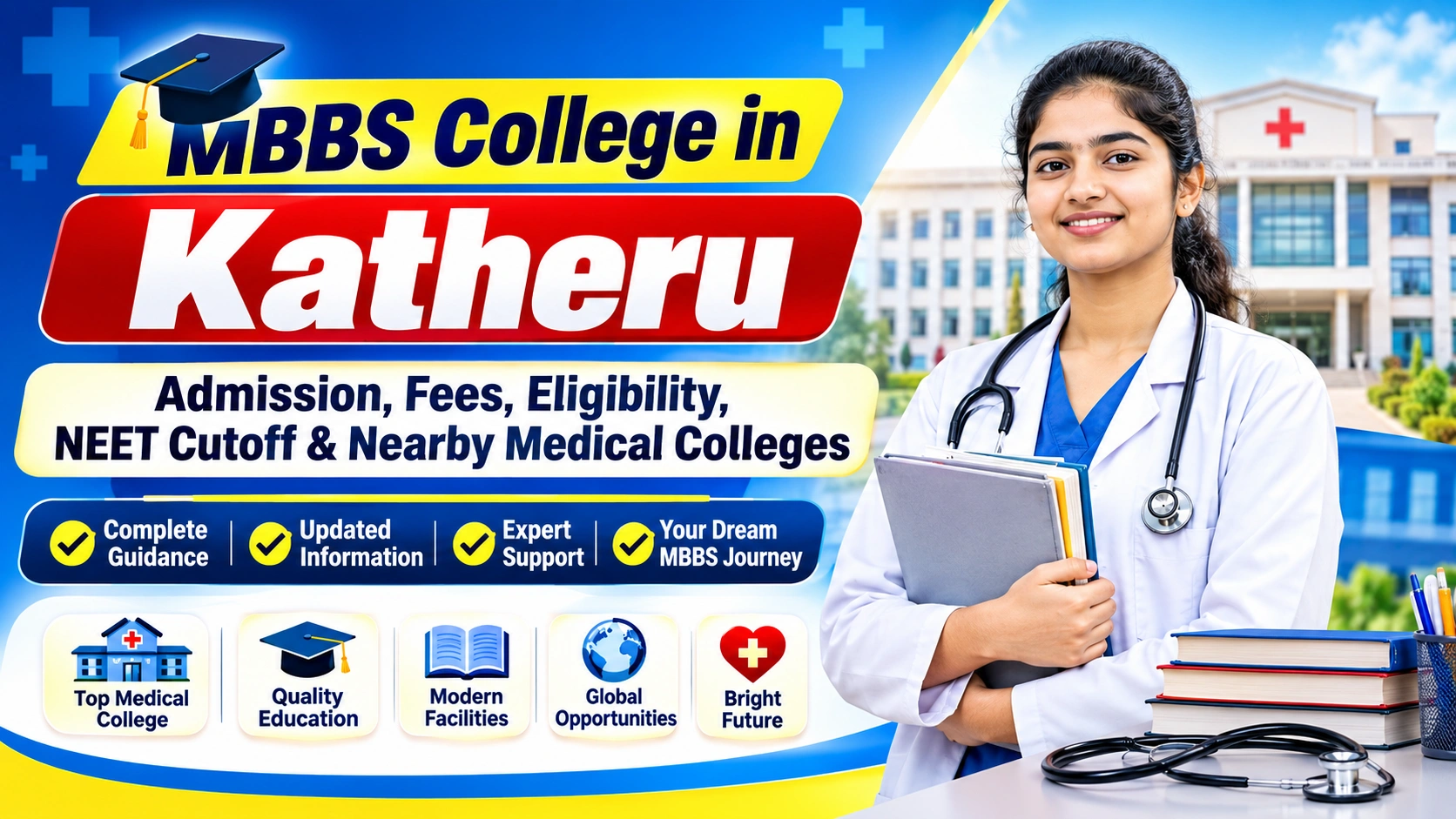 MBBS College in Katheru: Admission, Fees, Eligibility, NEET Cutoff & Nearby Medical Colleges