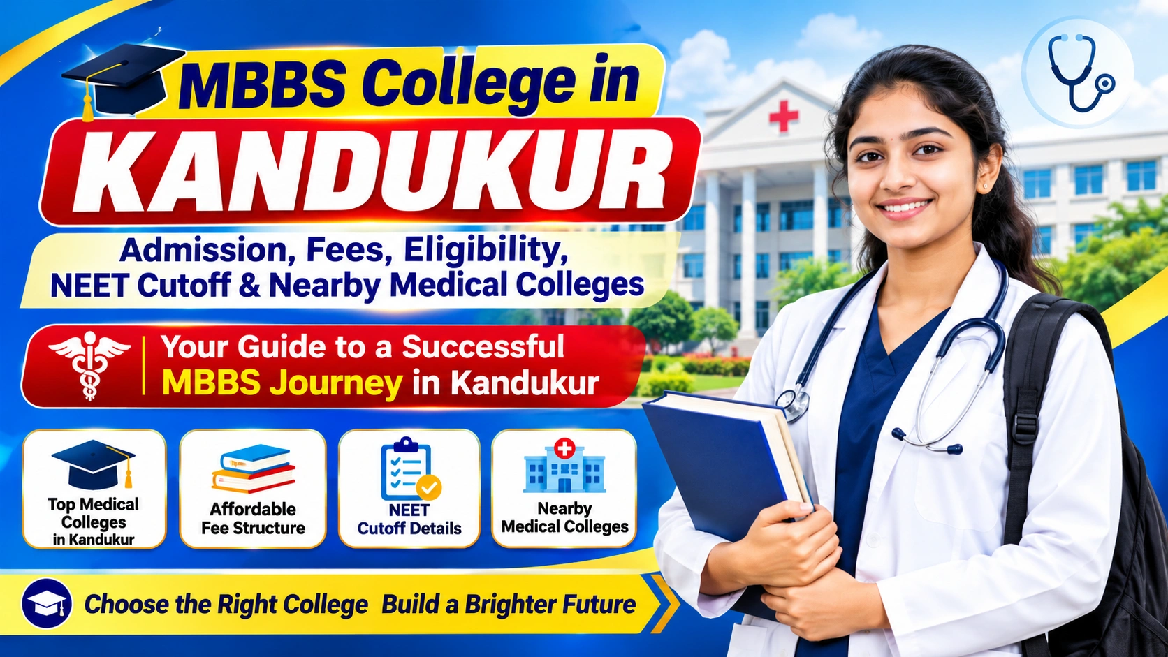 MBBS College in Kandukur: Admission, Fees, Eligibility, NEET Cutoff & Nearby Medical Colleges