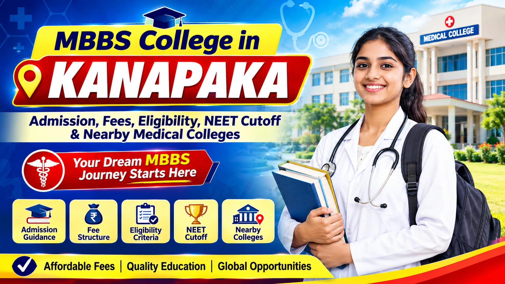 MBBS College in Kanapaka: Admission, Fees, Eligibility, NEET Cutoff & Nearby Medical Colleges