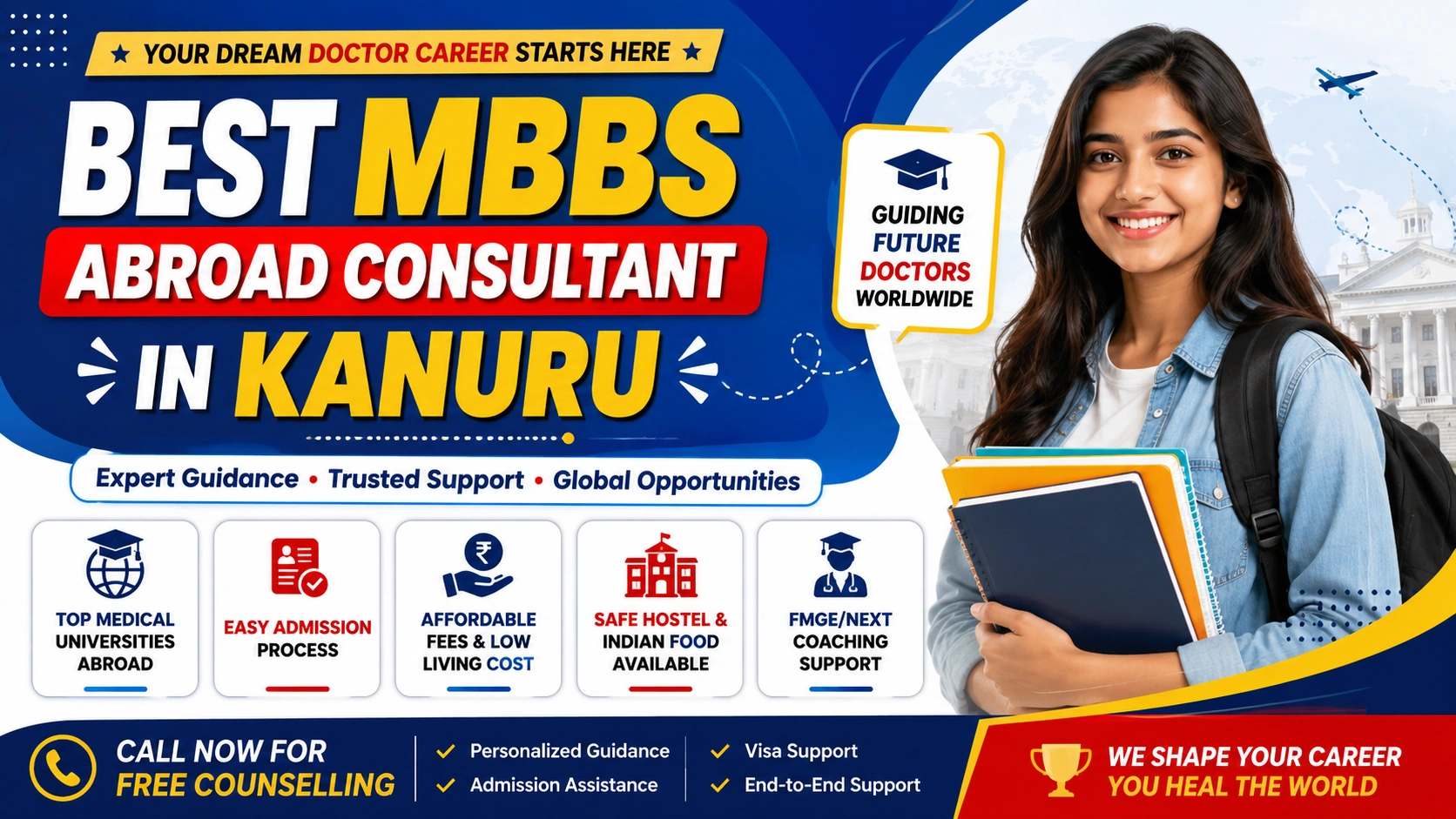Best MBBS Abroad Consultant in Kanuru