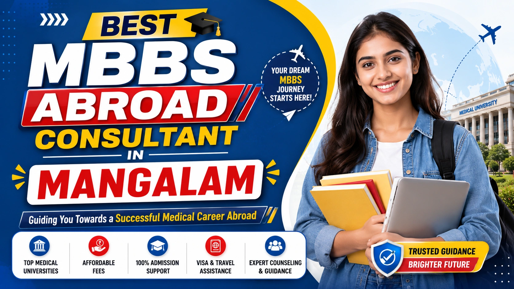 Best MBBS Abroad Consultant in Mangalam