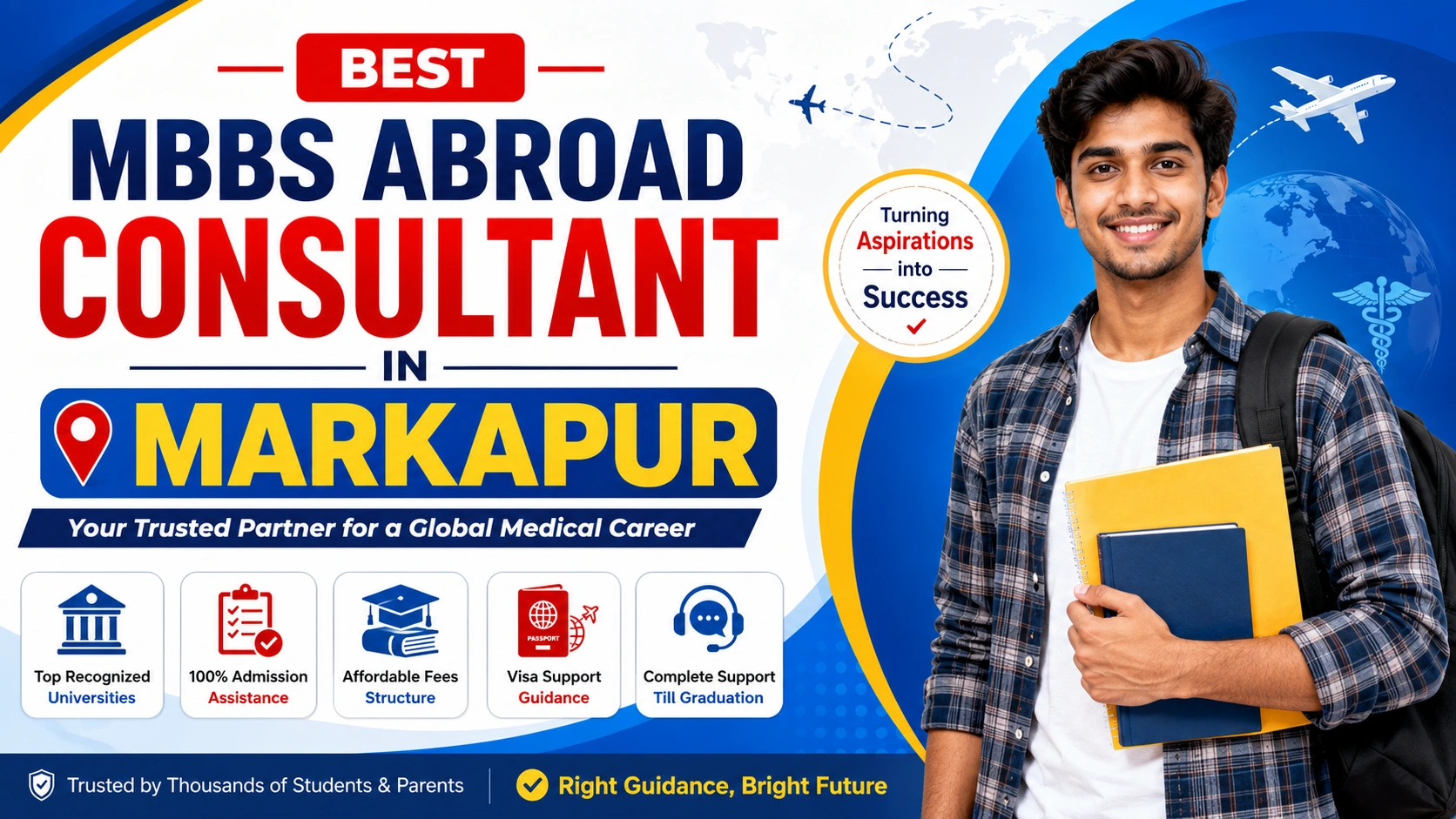 Best MBBS Abroad Consultant in Markapur
