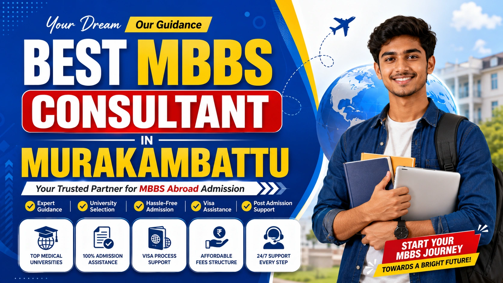 Best MBBS Abroad Consultant in Murakambattu