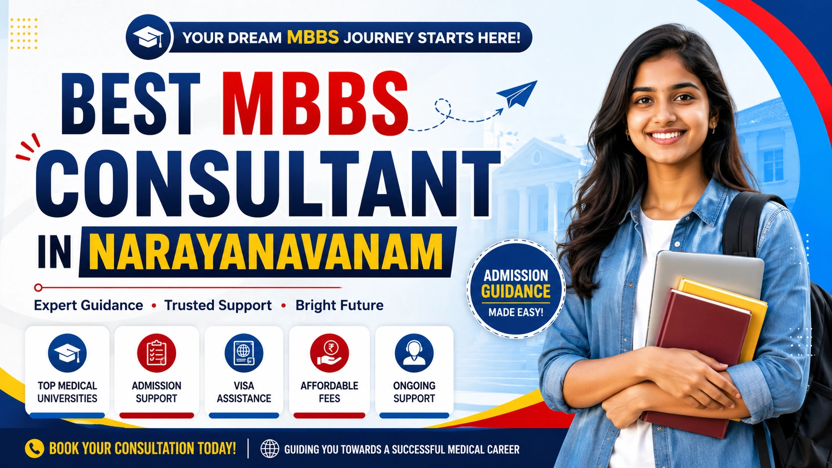 Best MBBS Abroad Consultant in Narayanavanam