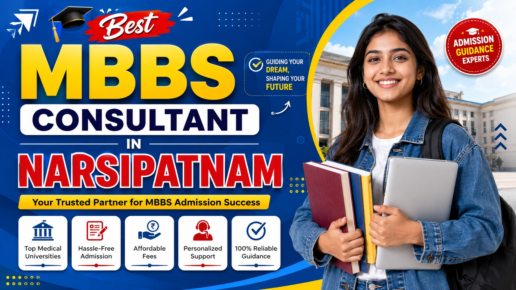 Best MBBS Abroad Consultant in Narsipatnam