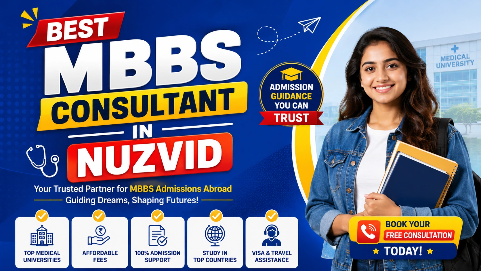 Best MBBS Abroad Consultant in Nuzvid
