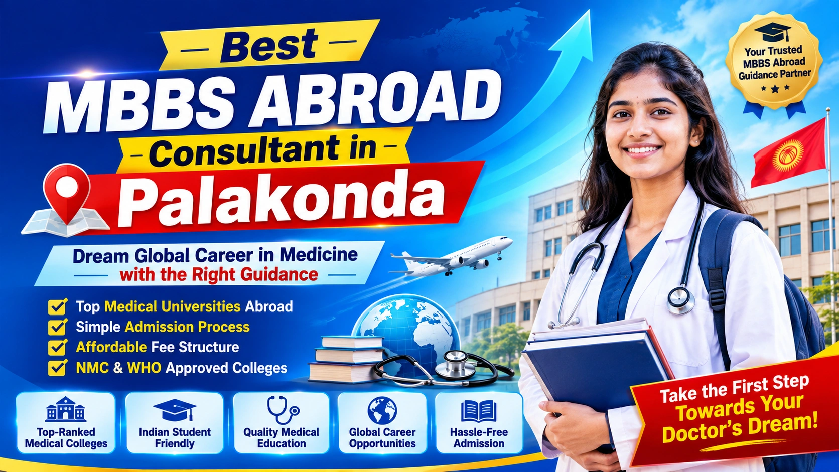 Best MBBS Abroad Consultant in Palakonda
