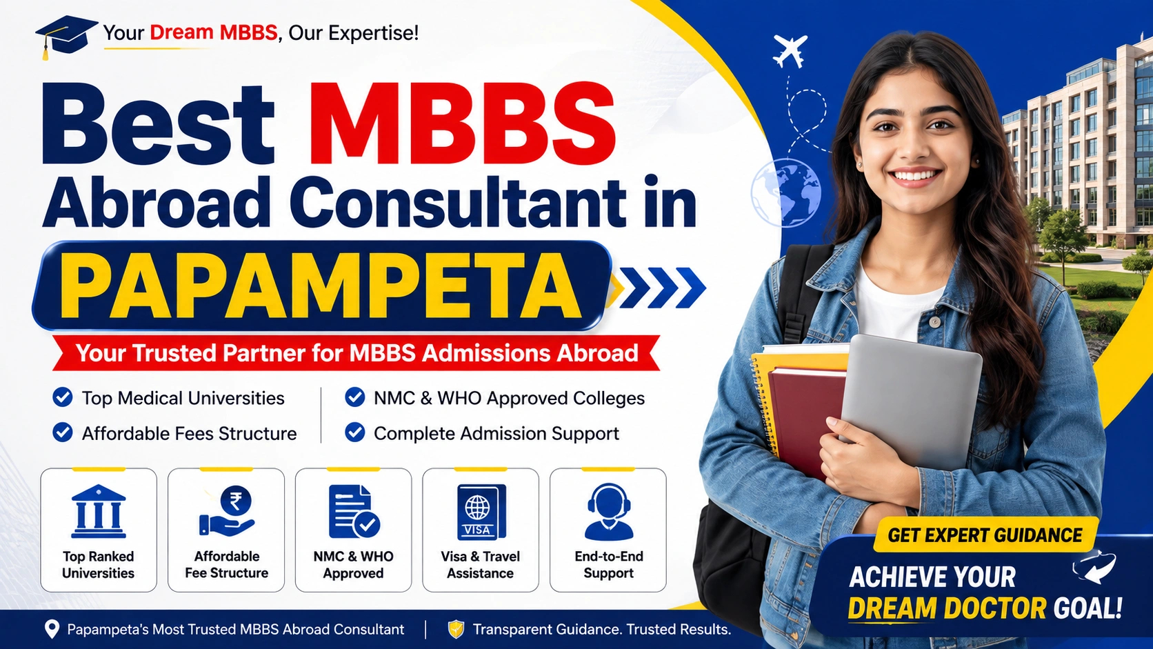 MBBS Abroad Consultant in Papampeta