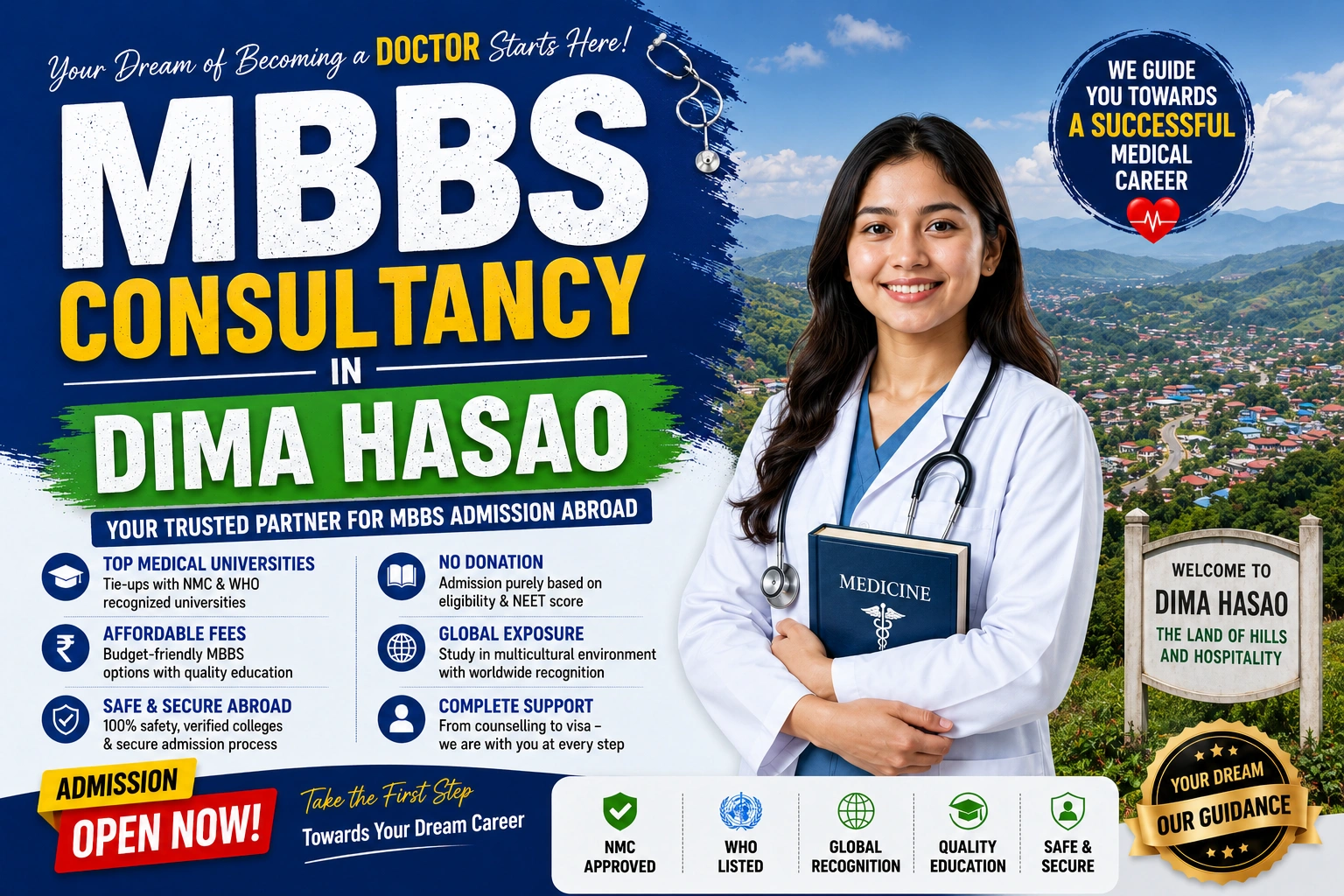 MBBS Consultancy in Dima Hasao 