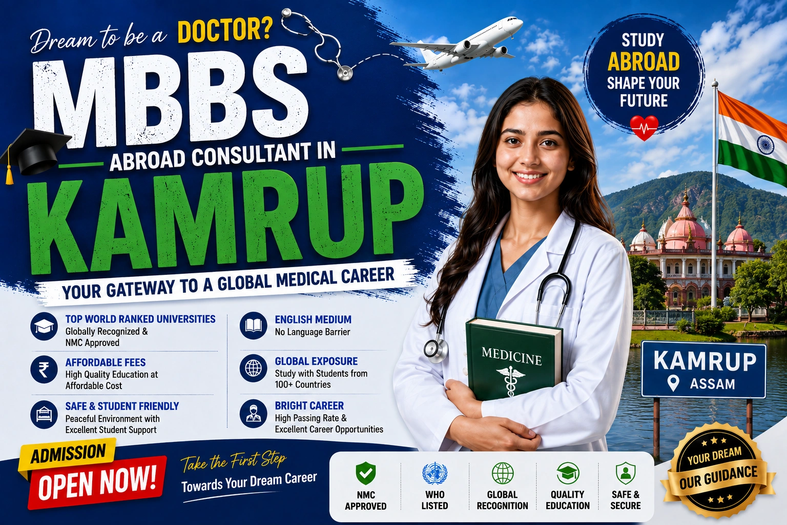 MBBS Abroad Consultant in Kamrup