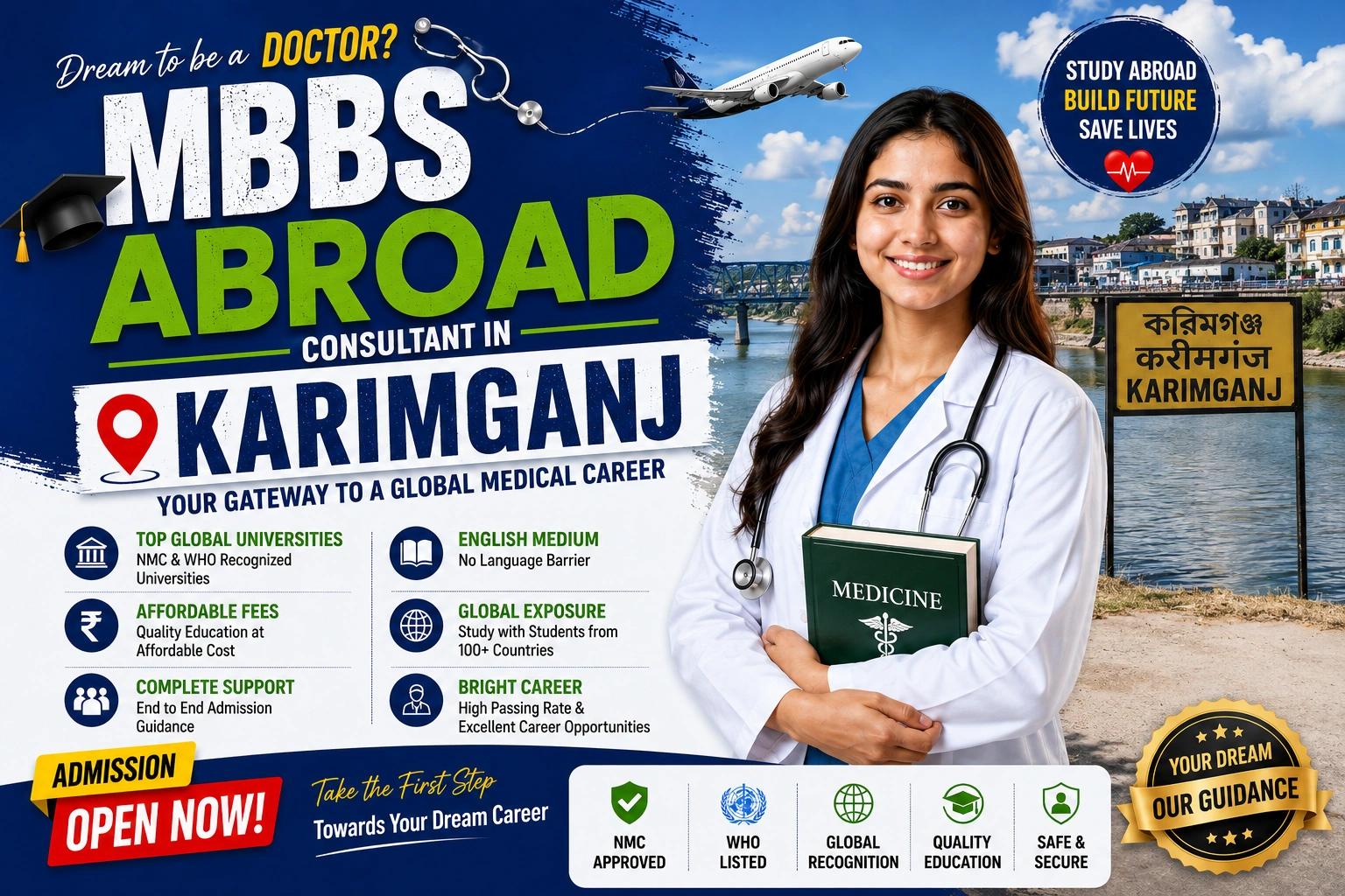 MBBS Abroad Consultant in Karimganj 