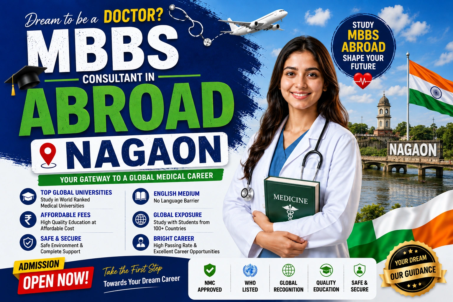 MBBS Abroad Consultant in Nagaon 