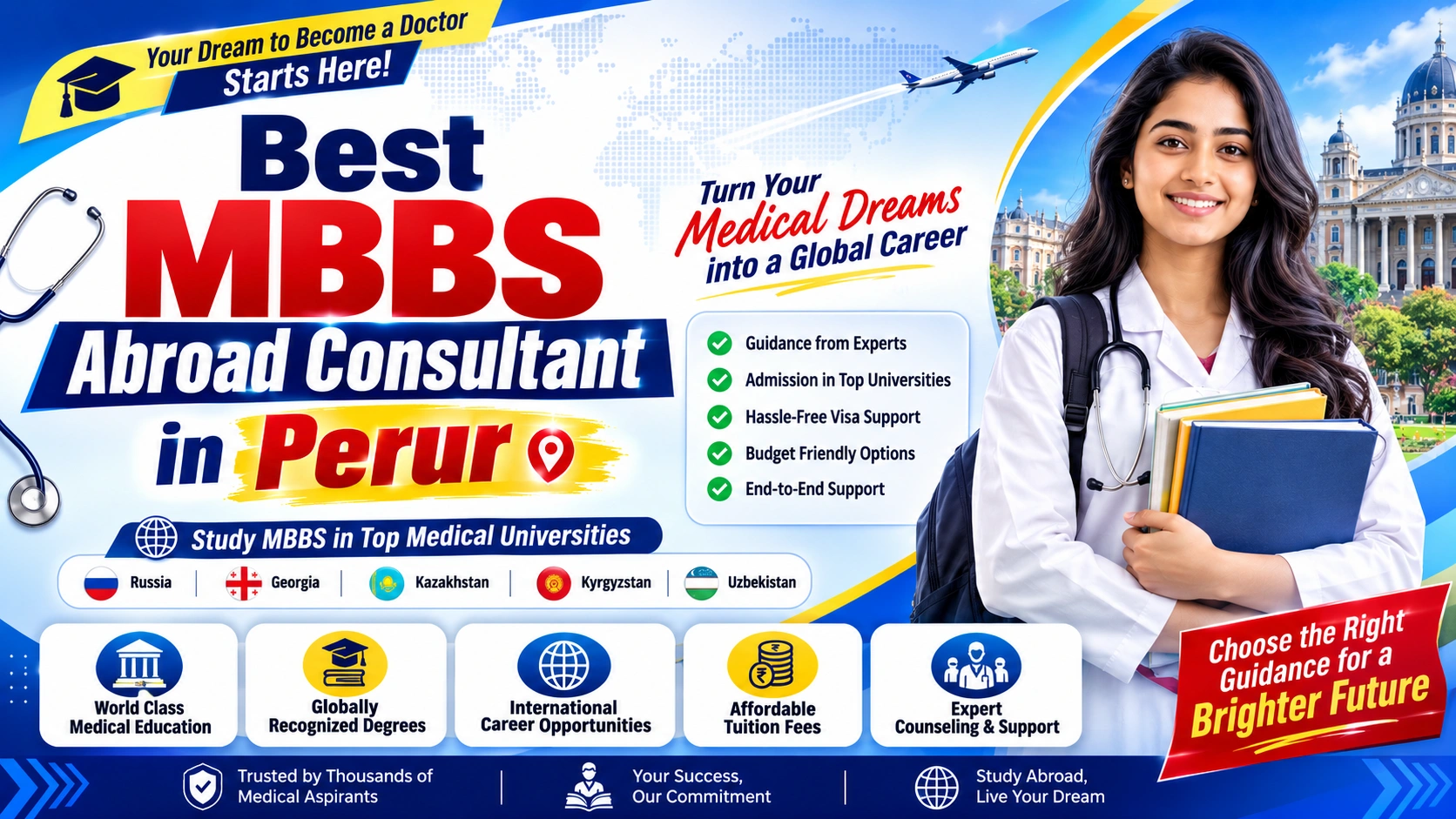 Best MBBS Abroad Consultant in Perur