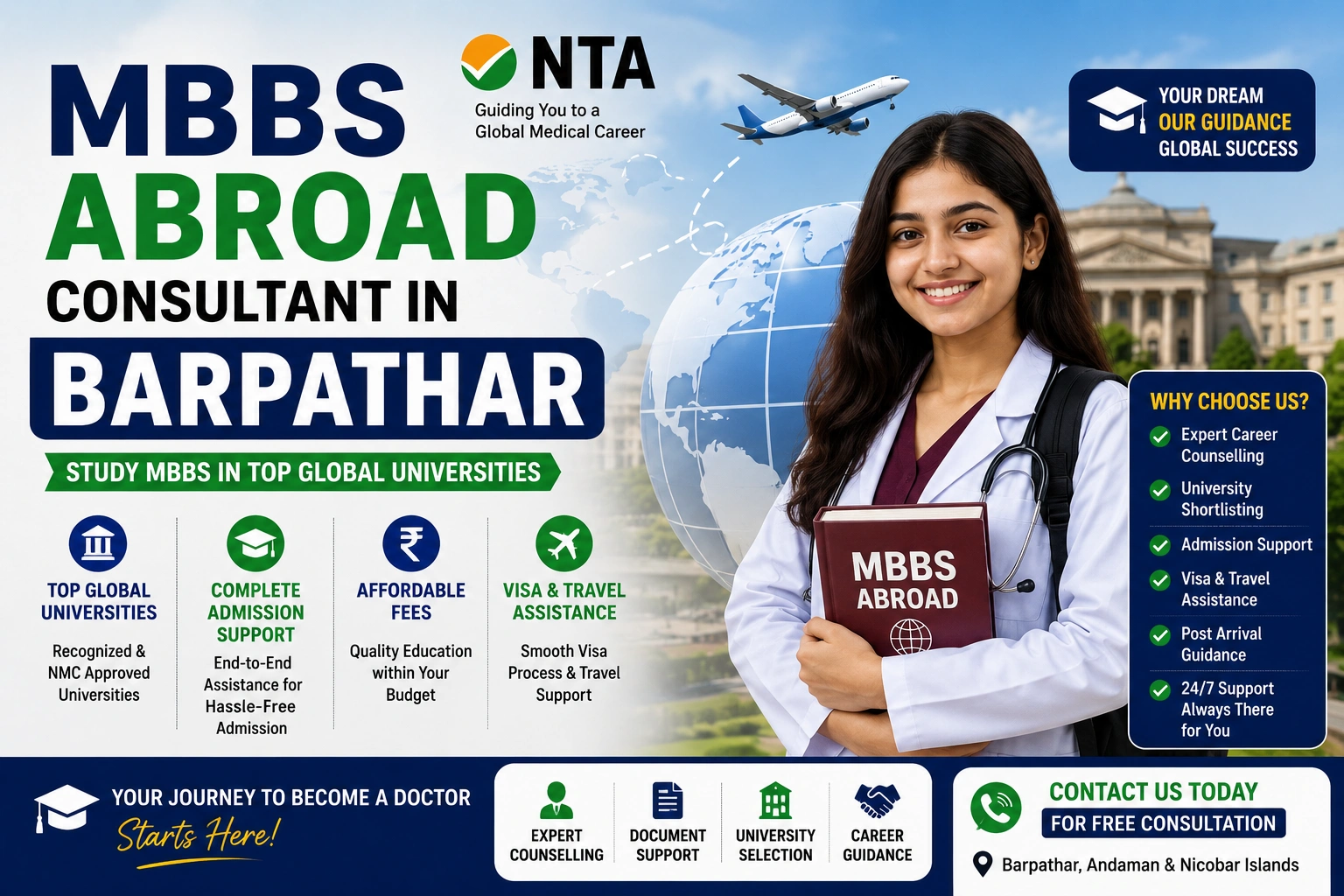 MBBS Abroad Consultant in Barpathar