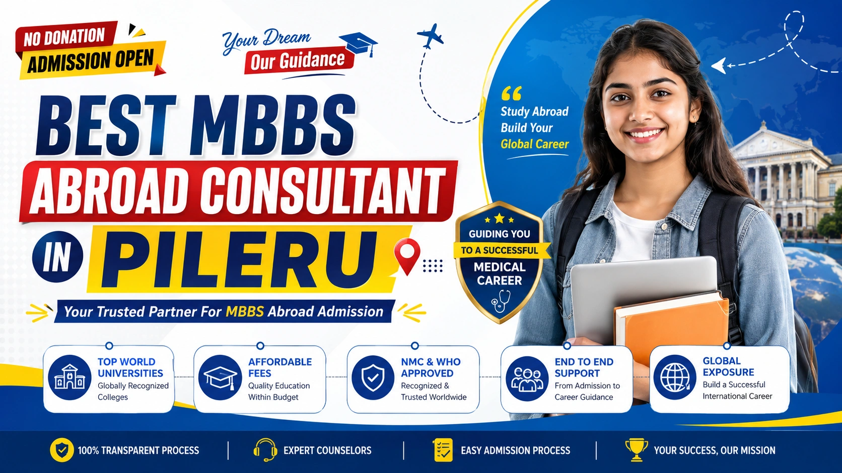 Best MBBS Abroad Consultant in Pileru