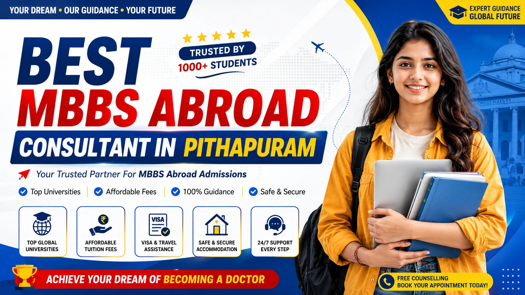 Best MBBS Abroad Consultant in Pithapuram