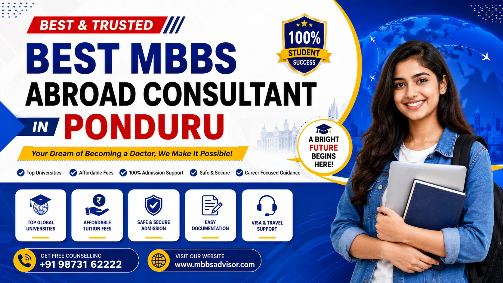 Best MBBS Abroad Consultant in Ponduru