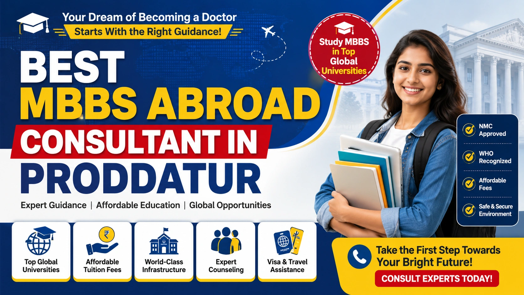 Best MBBS Abroad Consultant in Proddatur