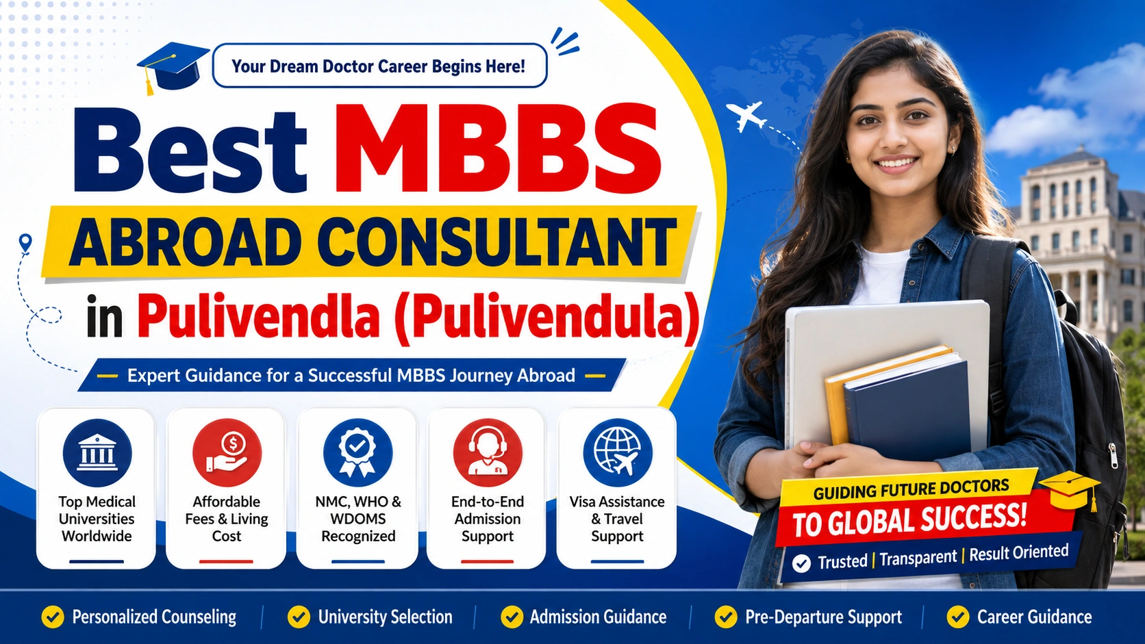 Best MBBS Abroad Consultant in Pulivendla (Pulivendula)