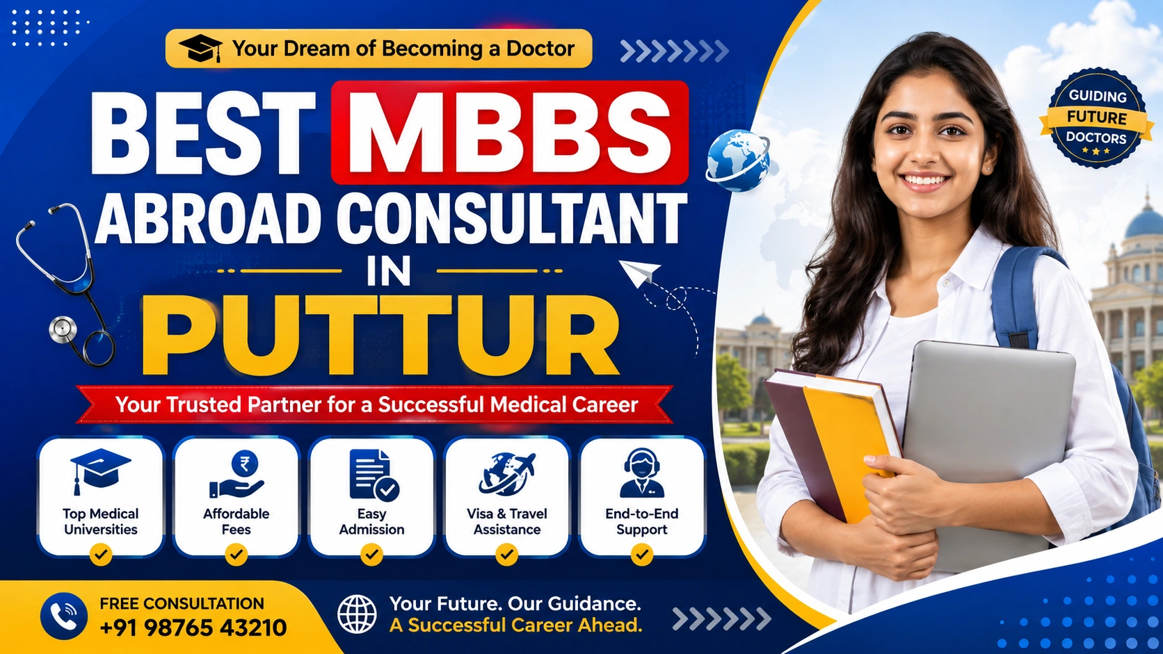 Best MBBS Abroad Consultant in Puttur